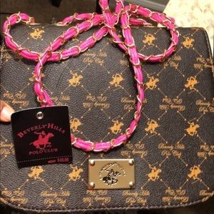 Brand new polo pink purse